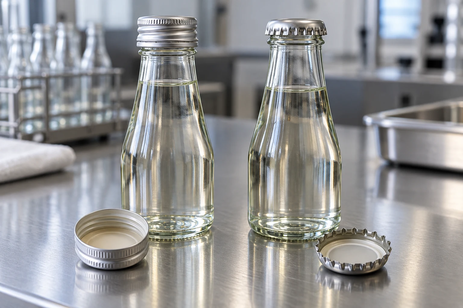 Filled-bottle closure review concept